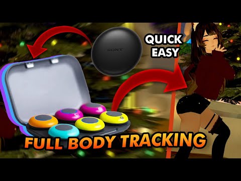 Is this the EASIEST way to start Full Body Tracking in VRChat? (Setup and VRChat Test)