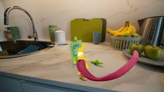 GoGo squeeZ i'm a banana in space!