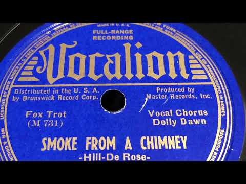 Smoke From A Chimney -  George Hall and his Hotel Taft Orchestra 1938