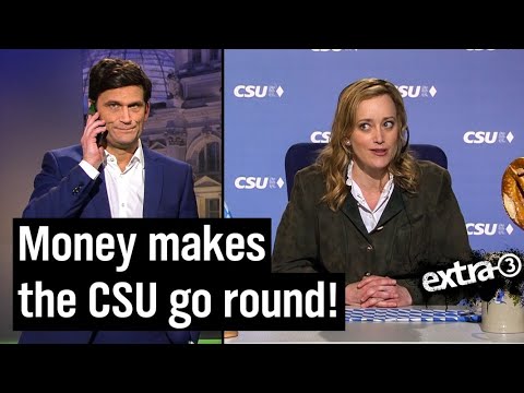 Korruption in der Union: "Ehre - ist das was mit Getreide?" | extra 3 | NDR