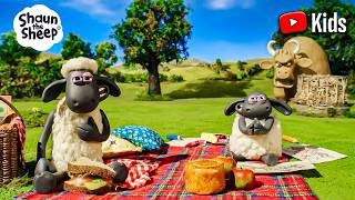 Download lagu TOO LATE TO FLEE THE TROUBLE! 🌾🏃 | Shaun the Sheep USA mp3