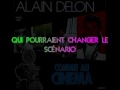 Alain Delon - "Comme Au Cinema" (lyric) 