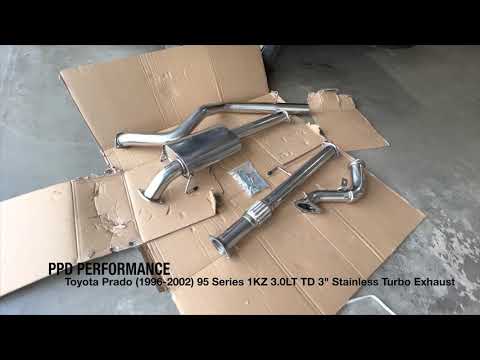 PPD Performance Toyota Prado 95 Turbo Exhaust Review