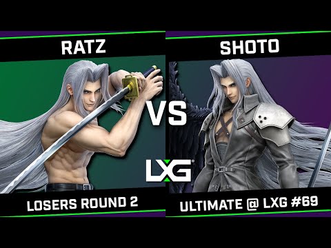 Ratz (Sephiroth) vs Shoto (Chrom/Sephiroth) - Smash Ultimate @ LXG 69