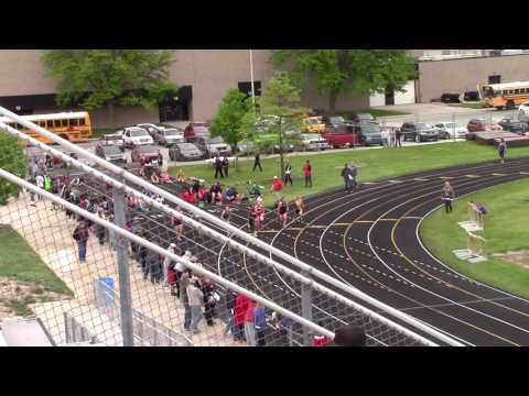 2016 New Haven Track Sectional Girls 100M Preliminary Heat 1