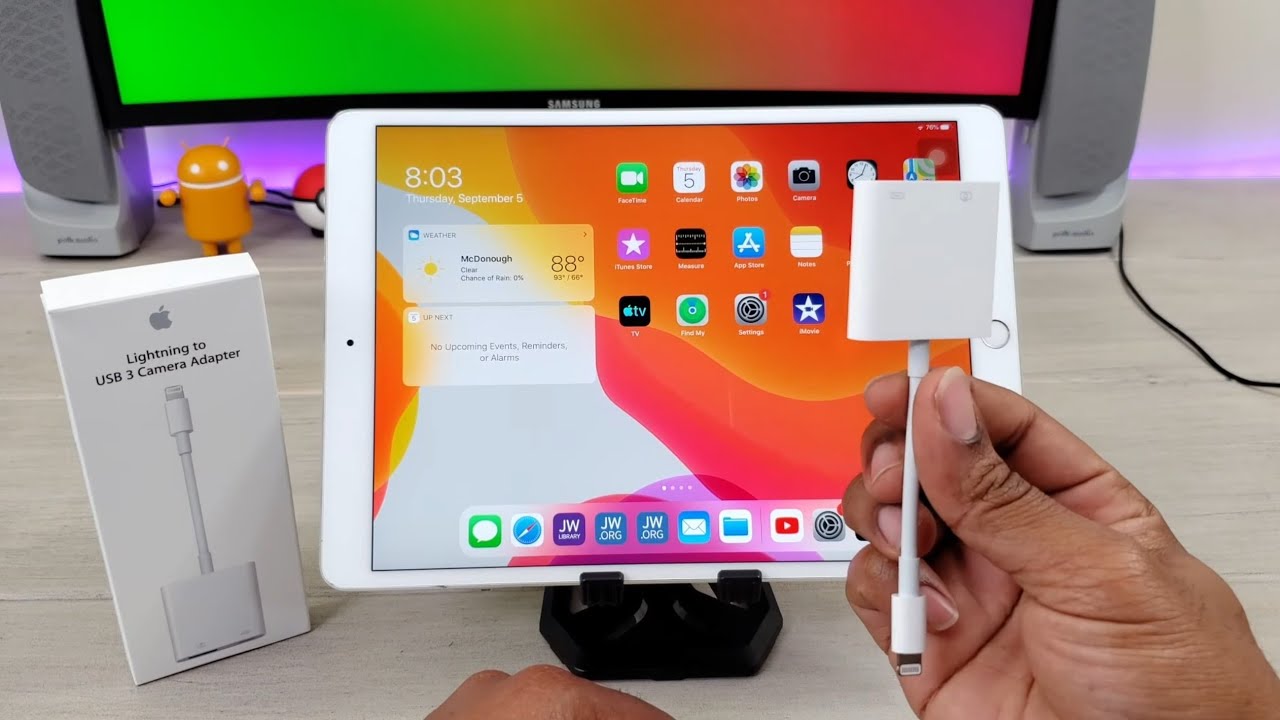 iPad Pro 10.5 iPadOs: Lightning to USB-C Support is here with this Accessory!