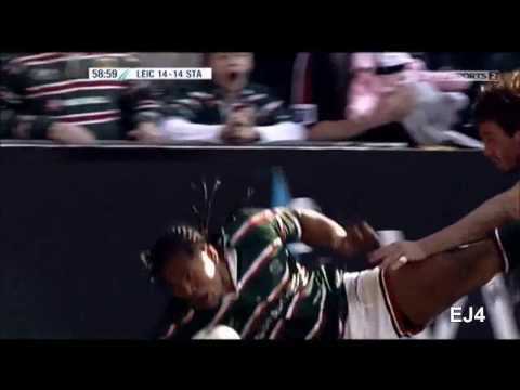 Alesana Tuilagi smashed by Juan Martín Hernández