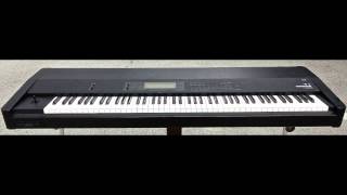 Video thumbnail for KORG T-1 Keyboard- America the Beautiful by wyotexas USA Ron Reel