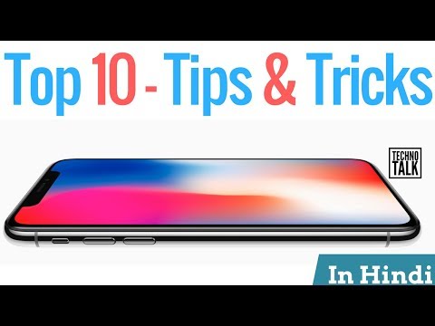 Top 10 Features, Tips & Tricks Of iPhone X | Hidden Features of iPhone 10