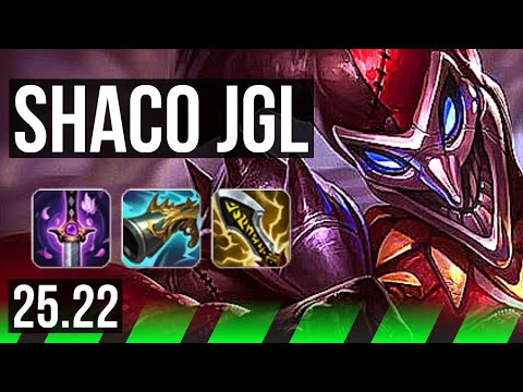 SHACO vs VIEGO (JGL) | 1000+ games, 15/4/13, Dominating | EUW Master | 25.22