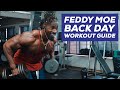 Feddy Moe - Beast Mode Back Day Workout Guide | Train Like A Pro