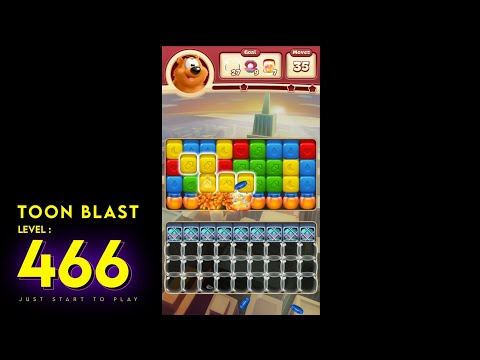 Toon Blast Level 466