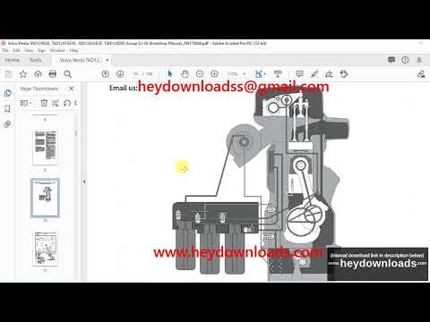 Volvo Penta TAD1240GE, TAD1241GE-VE, TAD1242GE-VE, TWD1240VE Group 22-26 Workshop Manual_299170848