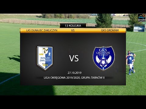 Skrót meczu: LKS Dunajec Zakliczyn - GKS Gromnik /27.10.2019/