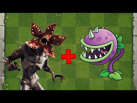 Demogorgon (Stranger Things) + Chomper Fusion - Plants vs Zombies Animation