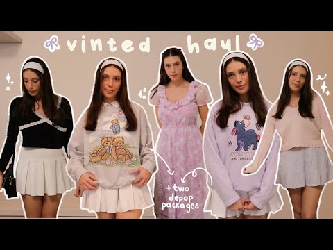 huge ~vinted~ unboxing + try on haul