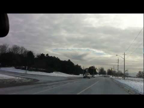 Weird cloud formation over Oshawa, Ontario. (1:20pm - Jan, 14.)