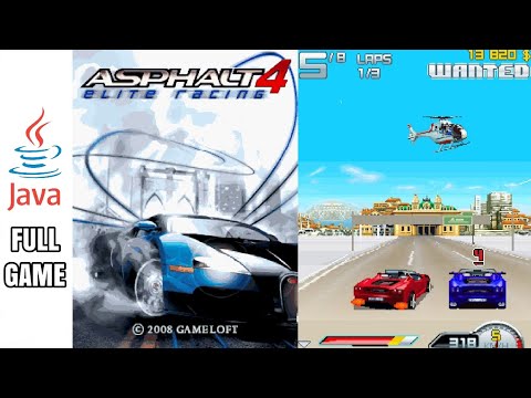ASPHALT 4 ELITE RACING [Low Version] - Java Game (Full Gameplay No Commentary)