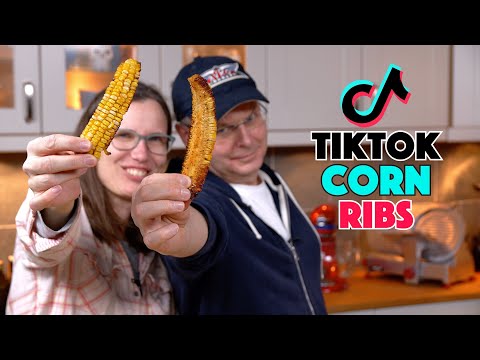 We Made TikTok Corn Ribs Recipe And It Was Crazy! Glen And Friends Cooking - TikTok Recipes