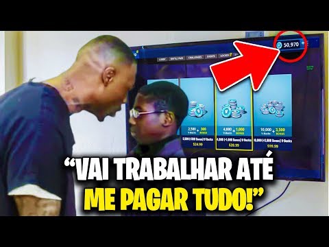 7 pessoas que Pegaram o Cartão de Crédito Escondido para Comprar v-bucks no Fortnite!