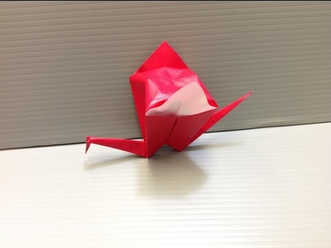 Daily Origami: 107 - Plump Crane