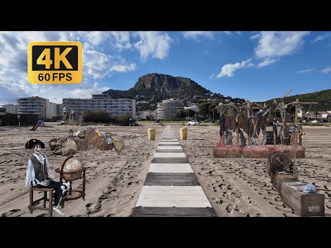 Walking in L'Estartit, Costa Brava. Spain | 4K Lofi Vibes