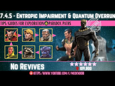 MCOC: Act 7.4.5 - Paradox, Entropic Impairment & Quantum Overrun (Book 2, Act 1.4) - Killmonger