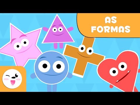 Formas geométricas para crianças - Vocabulário para Educação Infantil