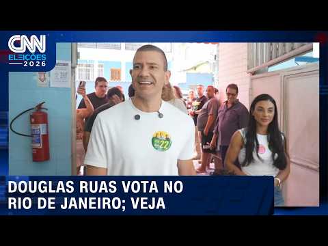 Acompanhe a votação de Douglas Ruas no Rio de Janeiro | CNN ELEIÇÕES