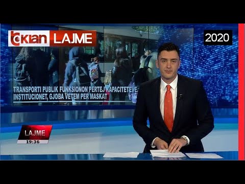 Edicioni i Lajmeve Tv Klan 25 Nentor 2020, ora 19:30 Lajme - News