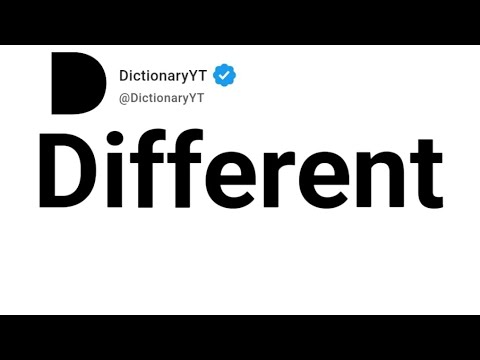 Different Thesaurus