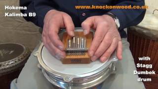 Video thumbnail for hokema kalimba B9 + drum by Knock on Wood Ltd