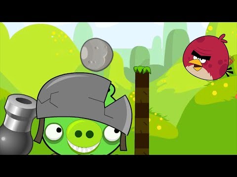 Angry Birds Cannon Collection - THROW STONE TO BAD PIGGIES!