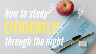 How To Study At Night