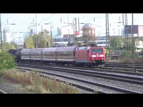 BR 185 mit 4 Euro Express wagen mit Mischer