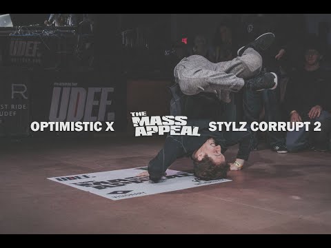 Optimistic X Vs Stylz Corrupt 2 | Top 16 | Mass Appeal 2018 | Pro Breaking Tour