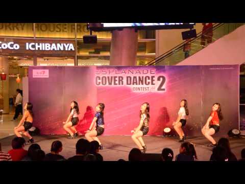 G-Venita cover HELLOVENUS : Intro + Wiggle Wiggle @ Esplanade Stage 2 (audition) 150614