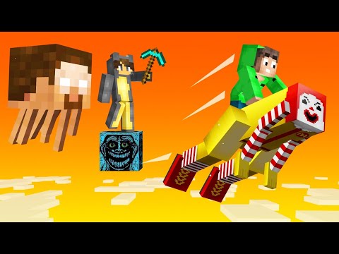 Minecraft One Block But It's CURSED…