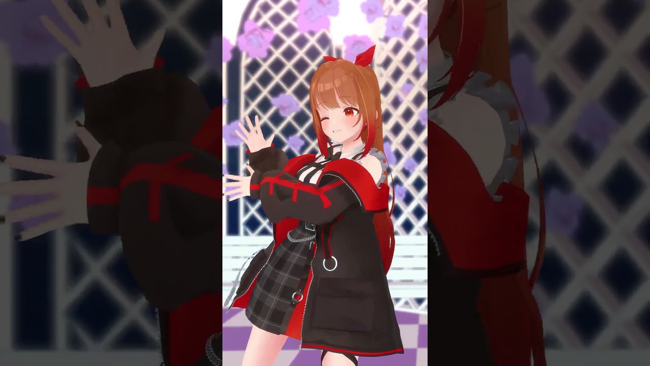 MONTAGEM HIKARI踊ってみた【柚木つばめMMD】#vtuber #shorts