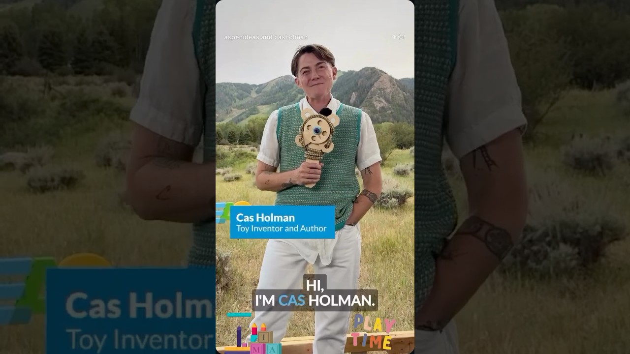 We Should Play — Cas Holman Invents The Perfect Toy For That