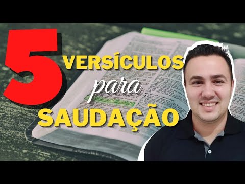 Versículos para Saudação com Tema