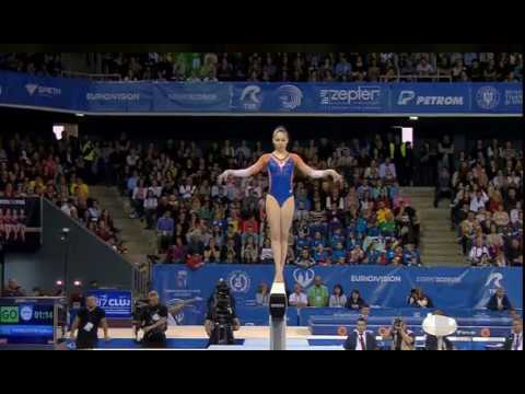 Final BB - THORSDOTTIR Eythora (NED) - European Gymnastics Championships 2017 (14.066)