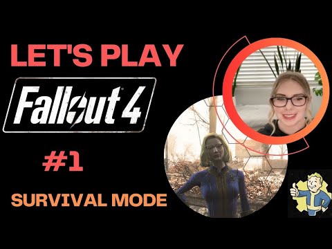 Fallout 4 Survival Playthrough | Part 1 | Starting off as a Raider kinda (this is really hard lol)