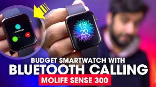 Budget Smartwatch with Bluetooth Calling Feature ⚡ Molife Sense 300 Unboxing &amp; Review!