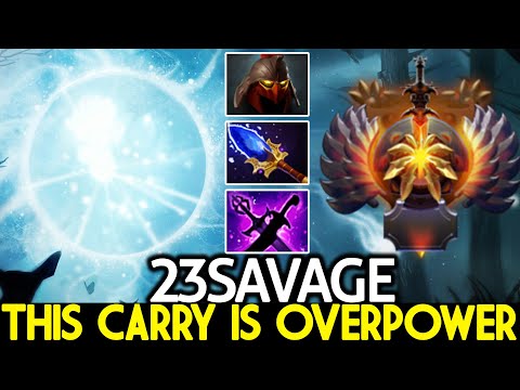 23SAVAGE [IO] This Carry is Overpower 12K MMR Plays Dota 2