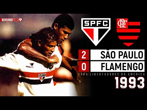 Sao Paulo 2x0 Flamengo - 1993 - CAFU, MULLER, RAÍ, PALHINHA AND THE EPIC DUEL OF THE LIBERTADORES!🏆