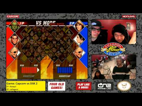 Capcom vs SNK 2 @ 2 Old 2 Furious: CE - Part 12 - GRAND FINALS