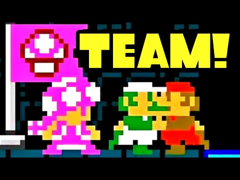 Super Mario Maker 2 Multiplayer Co-OP with Randoms O_o #79