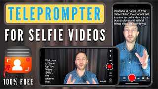 Best FREE Teleprompter App for iPhone and iPad iOS (Includes Premium Features)