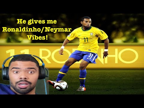 Pro Basketball Player Reacts to Robinho - Humiliating Everyone (DIFFERENT!!) 🇧🇷⚽️